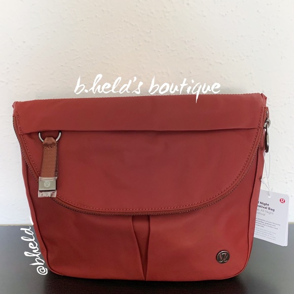 lululemon athletica Handbags - lululemon All Night Festival Bag *5L Date Brown New NWT